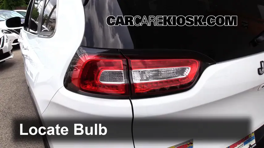 2015 Jeep Cherokee Latitude 2.4L 4 Cyl. Lights Reverse Light (replace bulb)